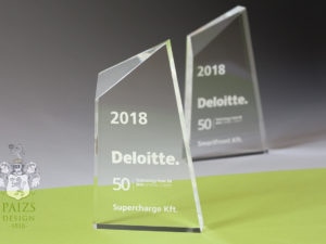 egyedi üveg asztali